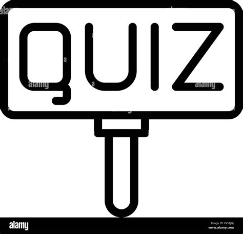 Quiz Poster Black And White Stock Photos And Images Alamy