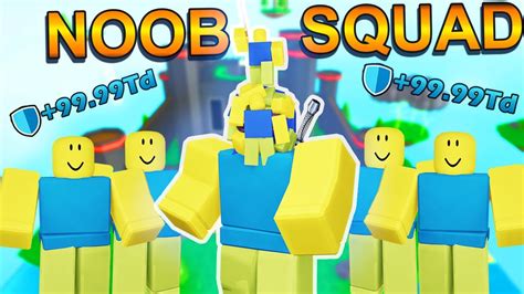 The Noob Squad Taking Over Spfs Roblox Super Power Fighting