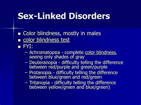 Ppt Sex Linked Traits Powerpoint Presentation Free Download Id6604953