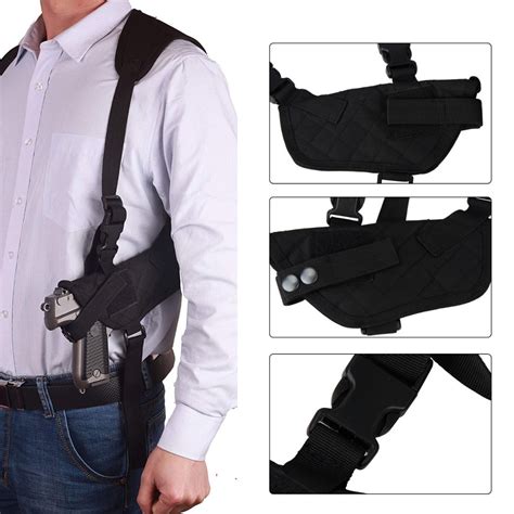 Aliexpress Com Buy Outdoor Tactical EDC Left Right Hand Tactical Nylon Holster Under Arm