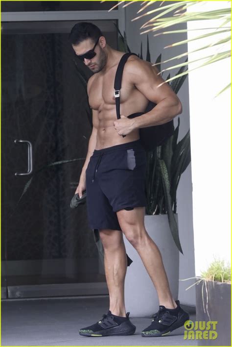 photo sam asghari shirtless at the gym 01 photo 4971725 just jared entertainment news