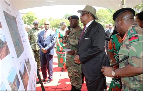Mutharika Commends Malawi Defence Force For Newly Constructed Area 43