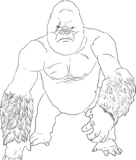Coloring Pages King Kong - Coloring Home