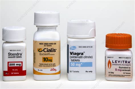 Erectile Dysfunction Drugs Stock Image C0306048 Science Photo
