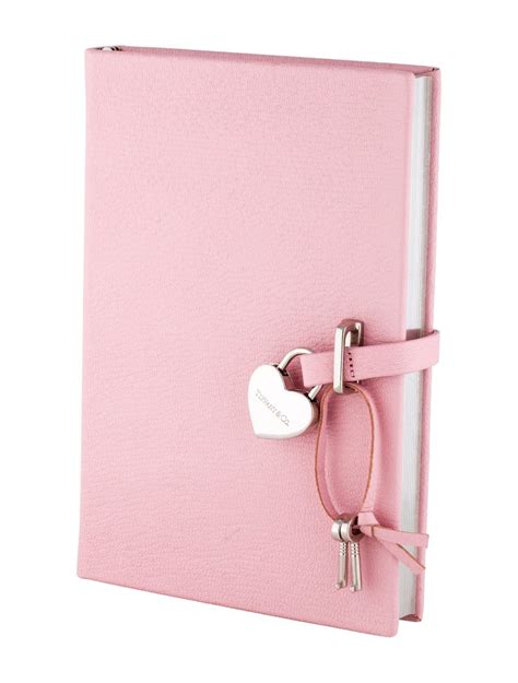 tiffany and co heart lock diary decor and accessories tif31655 the realreal cute diary