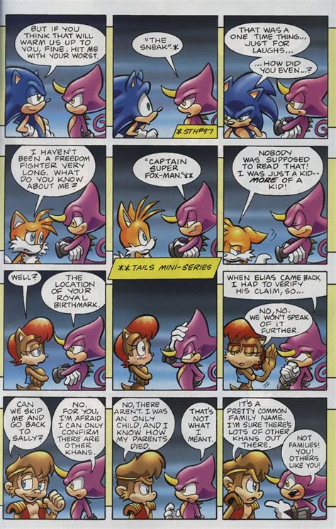 Espio Was A Traitor At Some Points In Archie Comics So He