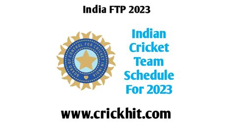 India Upcoming Matches 2023 Indian Cricket Team Upcoming Matches 2023