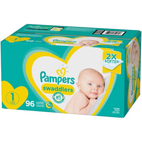Pampers Swaddlers Diapers Size 1 Super Pack 96 Ct Shipt