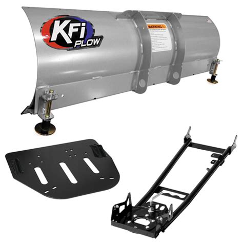 Kfi Atv 48 Snow Plow Kit Combo Polaris Sportsman 850 1000 2009 2017 Xp