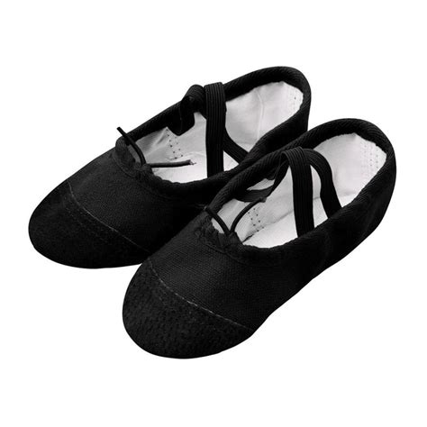Canvas Ballet Pointe Shoes Fitness Gymnastics Slippers For Kids