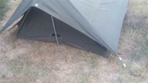 Two Man Pup Tent And Military Surplus French Two Man Tent