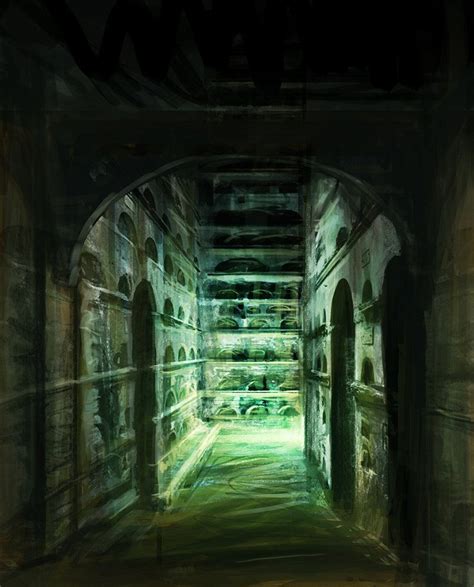 Side Corridor By Jordangrimmer On Deviantart Fantasy Landscape