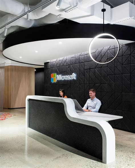 Office Snapshots On Instagram “reception At The Microsoft Offices In