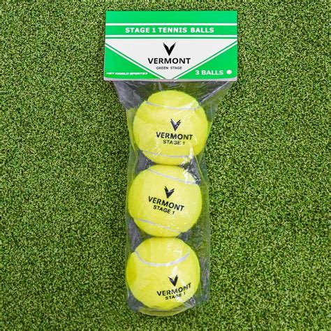 Vermont Mini Green Tennis Balls [stage 1] Net World Sports
