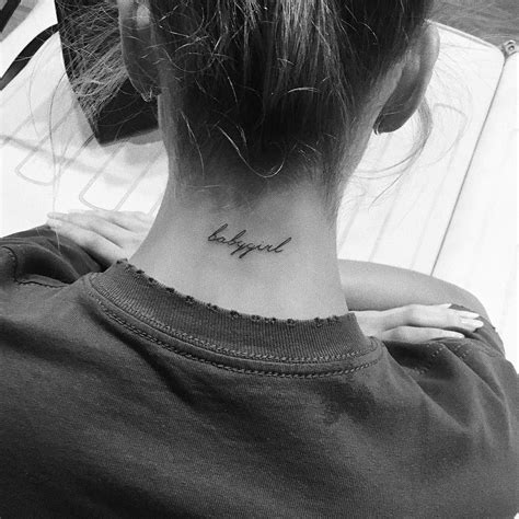 Small Tattoo Ideas For Back Of Neck