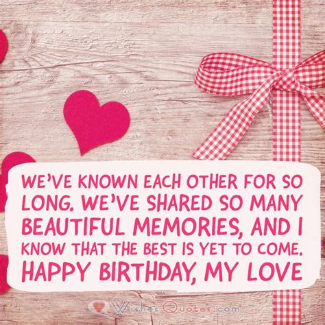 Romantic Birthday Wishes By Lovewishesquotes