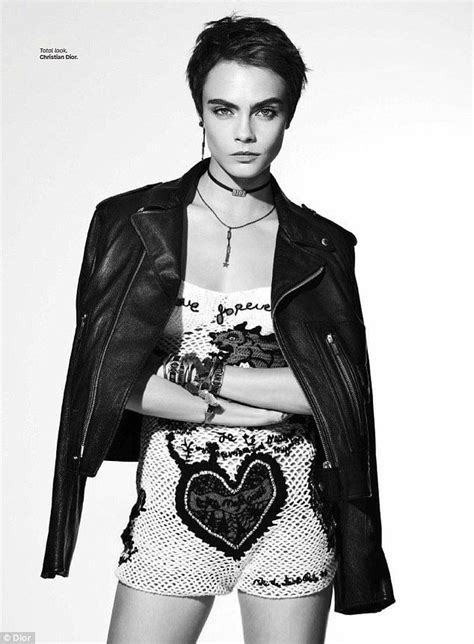 Cara Delevingne Poses Topless In Racy Dior Ad Campaign Cara
