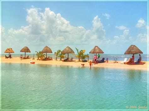 Soulis Huts On Cucumber Beach Belize Great Blue Hole Blue Hole