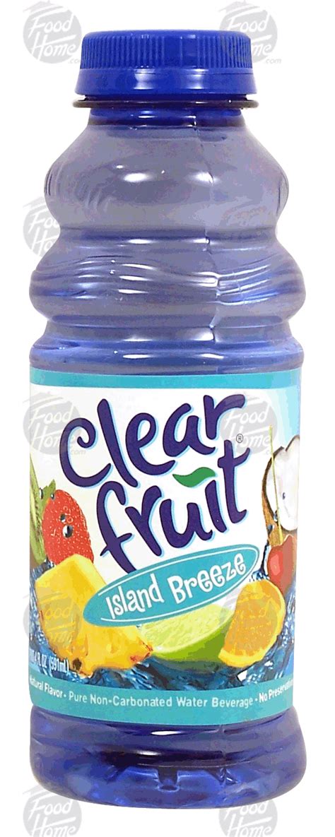 Groceries Product Infomation For Clear Fruit Island Breeze