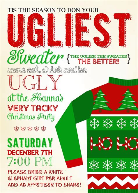 100% guaranteed & fast shipping! 10 Tips for Throwing An Ugly Christmas Sweater Party - La ...