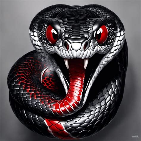 The Snake Eats Itself 😲 Ai Generated Artwork Nightcafe Creator