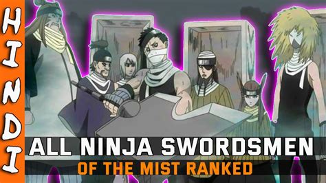 All Ninja Swordsmen Of The Mist Ranked According To Strength Seven