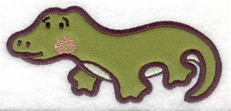 Applique Crocodile Machine Embroidery Design Embroidery Library At