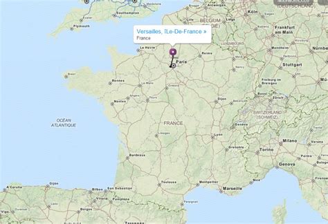 Versailles Map and Versailles Satellite Image