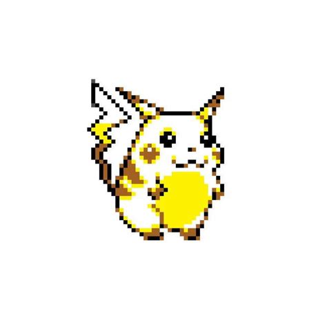 Pikachus First Sprite Pikachu Nintendo History Pocketmonster