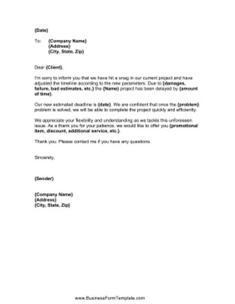 To, the head of operations, xyz construction company. Project Delay Letter Template