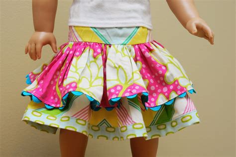 how to make a skirt for an 18 doll polka dot chair doll clothes american girl american