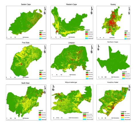 The Land Use Land Cover Map To Differentiate Between Urban And