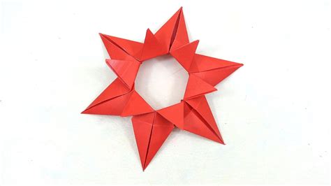 Modular Origami Star Paper Star Instructions Youtube