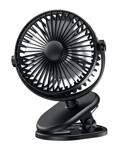 Wishes Portable Usb Table Fan Clip On Type Rechargeable Cooling Mini Desk Fan 360 Degree