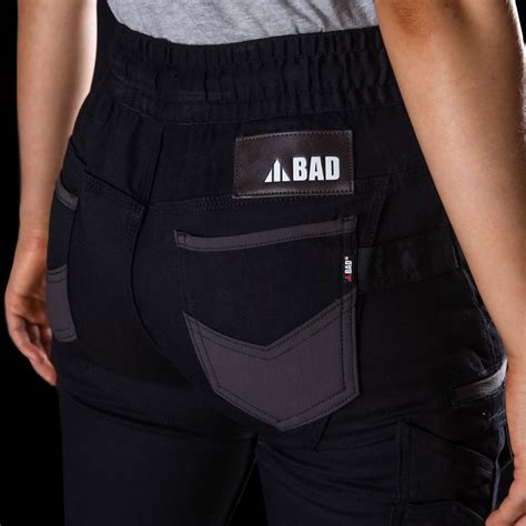 Bad Womens Saviour™ Cuffed Elastic Waist Work Pants