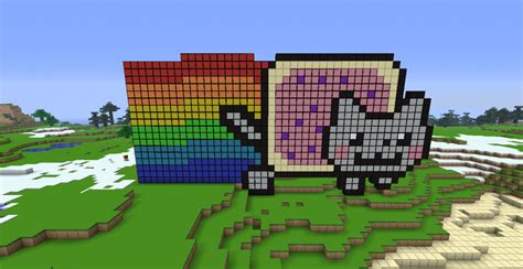 Nyan Cat Minecraft Map