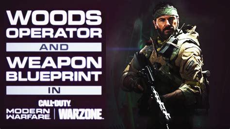 New Woods Operator Pack Call Of Duty Modern Warfare Warzone Youtube