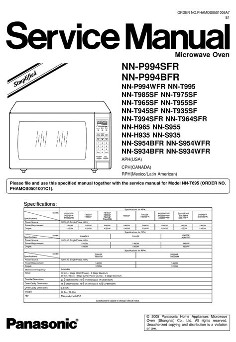 Panasonic Microwave Inverter Circuit Diagram Wiring Flow Schema