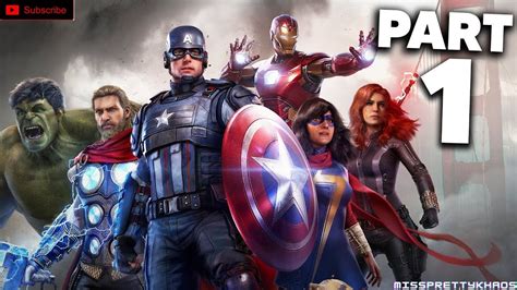 Marvels Avengers Walkthrough Gameplay Part 1 Story Intro 2021 Full