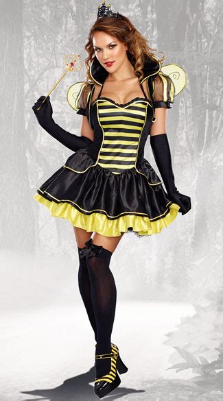 Queen Bee Costume Sexy Bee Costume