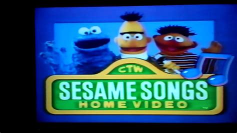 Opening To Sesame Street Sing Yourself Silly 1996 Vhs Sony Wonder
