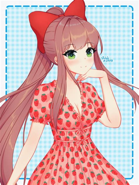 Vickie Strawberry Dress Monika