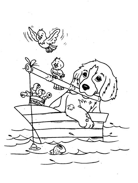 Free the hungry pup coloring page online. Hard Puppy Coloring Pages - Coloring Home