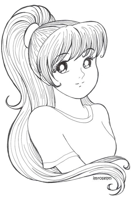 get cute coloring pages for girls anime background colorist