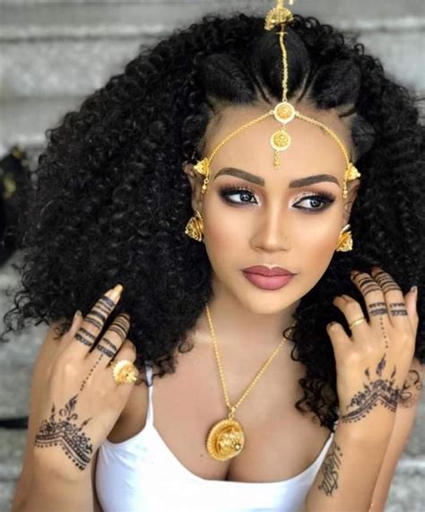 Pin By Sisi ሲሲ On Habesha ሐበሻ In 2020 Ethiopian Hair Ethiopian Beauty Bridal