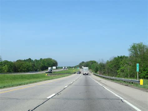 Ohio Interstate 70 Westbound Cross Country Roads