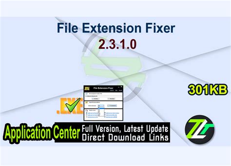 File Extension Fixer 2310 Free Download