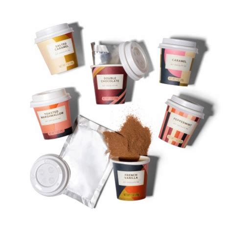 Thoughtfully Gourmet Mini Hot Chocolate Gift Set Set Of Each