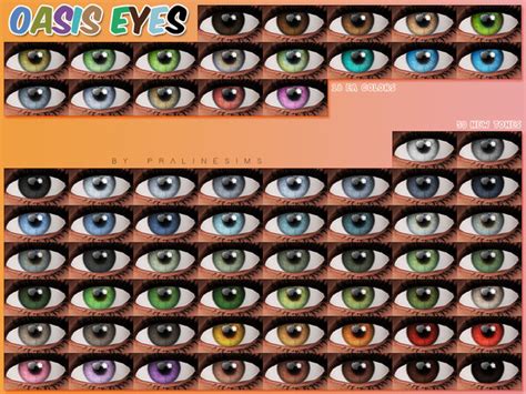 Oasis Eyes N155 V2 By Pralinesims At Tsr Sims 4 Updates