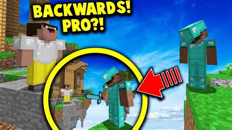 Diamond Backwards Pro Skin Troll Minecraft Skywars Trolling Hacks